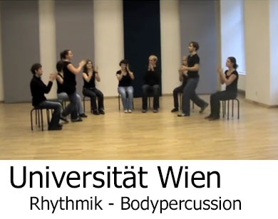 Uni Wien: Rhythmik - Bodypercussion
